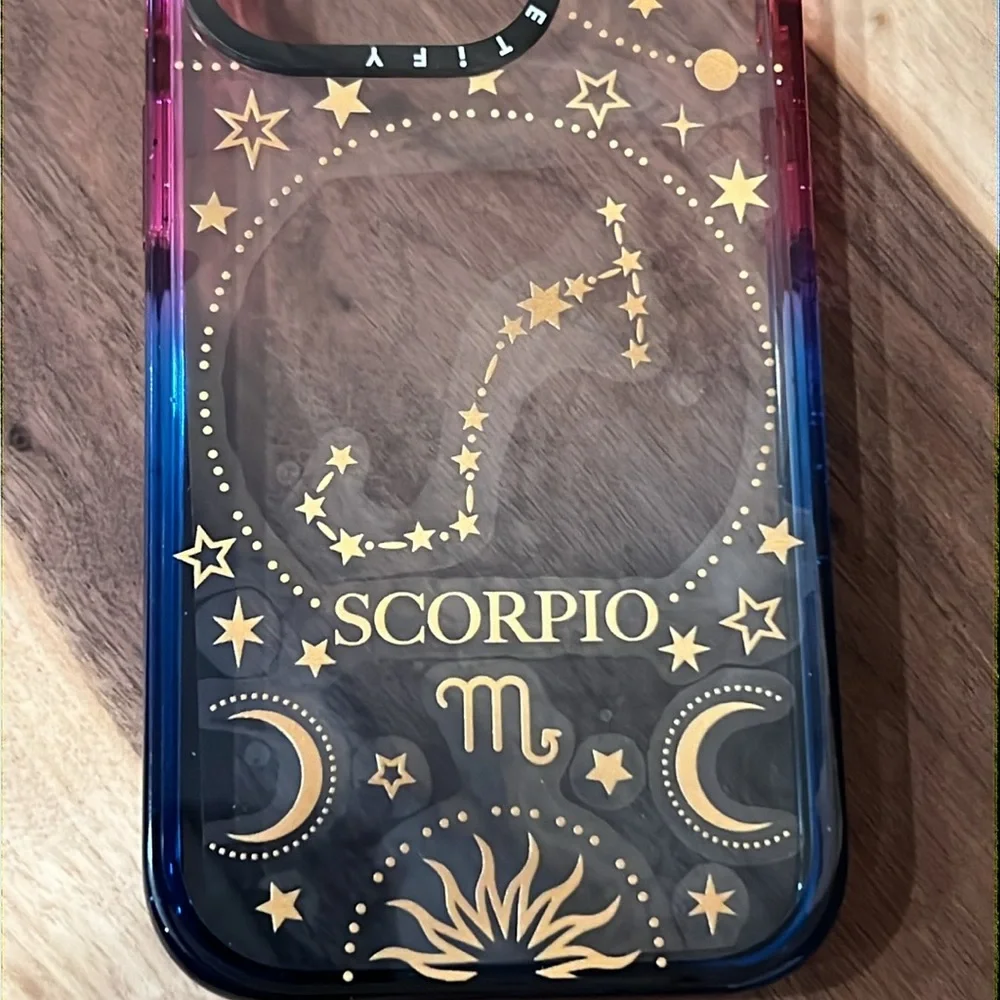 CASETIFY iPhone 15 Pro MagSafe Compatible Scorpio Case